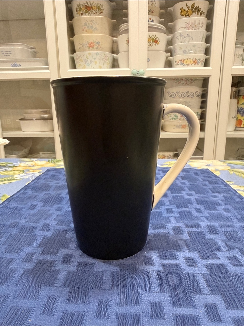 Starbucks Black and White Tall Ceramic Mug